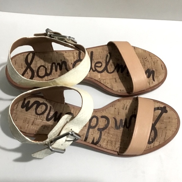 Sam Edelman Trina leather upper and cork insole sandals - Picture 7 of 12